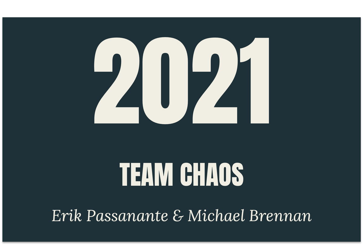 2021 - Erik Passanante & Michael Brennan