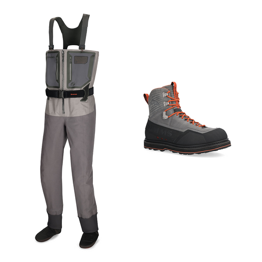 Sweepstakes Prize #1 - Simms G4Z Waders & G3 Guide Wading Boots